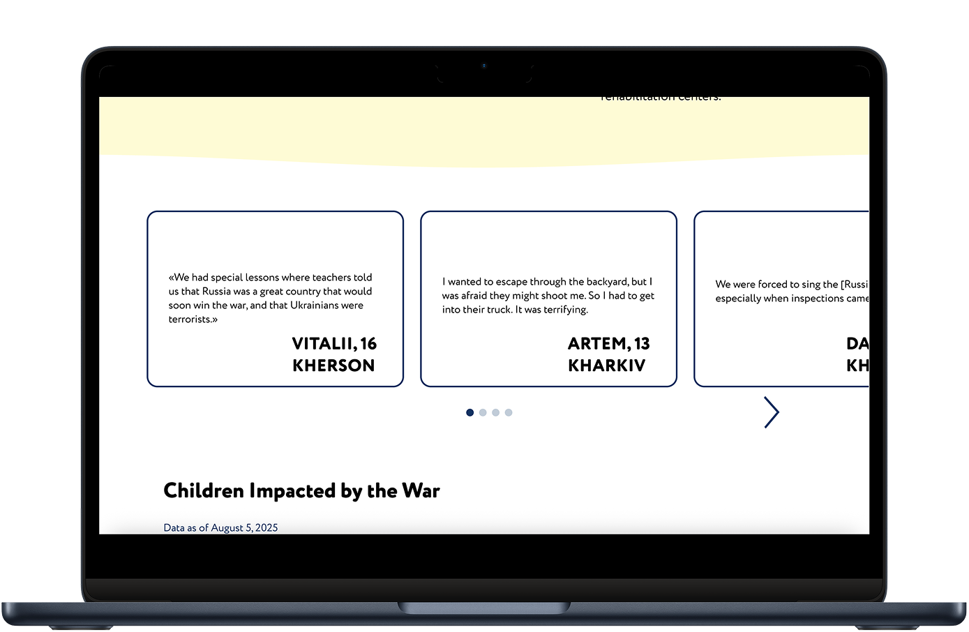 Website section mockup2